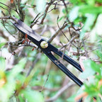 KAKURI Bonsai Twig Shears Made in Japan 8", Japanese Carbon Steel Blade, Precision Bonsai Scissors for Fine Pruning and Trimming