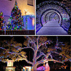 4Pack 80Ft 240LED Fairy Lights Battery Operated with Remote, Waterproof String Lights with Timer for Indoor & Outdoor, Twinkle Lights Battery Powered for Bedroom Christmas Decorations (Multicolor)