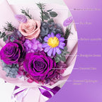 Forever Flower,Flowers for Delivery,Roses Bouquet Lasting for 3 years,Birthday Flowers,Sympathy Flowers,Gifts for Her Women Mom Grandma Wife Friends