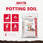 Michigan Peat 40 Pound Bag of Garden Magic General Purpose Moisture Retaining Potting Soil Mix for Indoor and Outdoor Planting