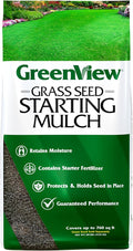 GreenView Grass Seed Starting Mulch – Ideal for Newly seeded lawns and Bare Spots - 38 lb. Bag - Covers 760 sq. ft.