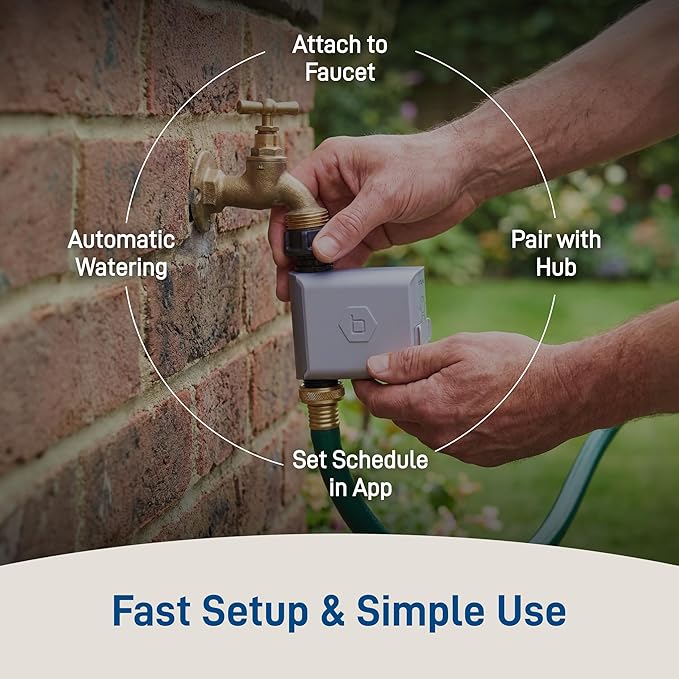 Orbit 21004 B-hyve Smart Hose Watering Timer with Wi-Fi Hub
