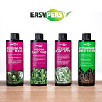 Liquid Indoor Plant Food, All-Purpose Indoor Plant Fertilizer, Liquid Plant Food, Easy Peasy Plants House Plant Fertilizers 4-3-4 Plant Nutrients, House Plant Food | Lasts Same as 8 oz Bottle