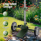 Potted Plant Mover Dolly with Flat-Free Rubber Wheels, Garden Pot Mover with Adjustable Grip, Max 200 Lbs Capacity, Plant Dolly Caddy Steel Baseplate Ergonomic Design for Carrying Heavy Pots