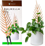 Treleaf Palmella Palm Leaf Inspired Wooden Trellis – Grande Size Indoor Plant Support for Climbing Plants – 24” Decorative Houseplant Trellis and Wooden Plant Stake for Potted Vines