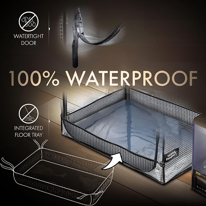Mushroom Grow Tent, Martha Tent for Mushroom Growing kit, Small Greenhouse for Indoor, Mini Greenhouse Indoor, Mushroom Fruiting Chamber, Grow House that fit monotub, Grow Cabinet