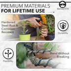 Bonsai Toolkit - Mini Garden Tools, Bonsai Wire Kit, Repotting Mat for Indoor Plants, Bonsai Tools, Succulent Tools, Bonsai Tree Kit Tools for Beginners, Bonsai Turntable, Transplanting Tool