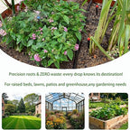 250ft Drip Irrigation Kit, Quick-Connect Plant Watering System for Greenhouse, Automatic Sprinkler System for Yard,Garden Watering Misting with Irrigation Tubing Adjustable Emitter Ground Stake