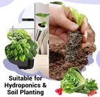 Salad Seed Pods, Grow Anything Kit for All Hydroponics Growing Systems, 8 Pods with 600+ Seeds of Red Cherry Tomato, Butter Head, Romaine, Spinach, Mini Cucumber and Radish