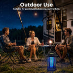 Klahaite Bug Zapper Outdoor, Electric Mosquito Zapper, Fly Zapper Indoor Fly Traps, Mosquito Repellent Outdoor Patio and Backyard Covers 1/2 Acre, 3 Prong Plug, 4200V, ABS Fireproof Plastic Outer
