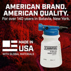 Chapin Made in USA G385, 32 Ounce, Insecticide Hose End Sprayer, Sprays 6 Gallons, Fan Spray Nozzle, Translucent White