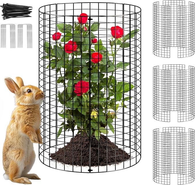 Round Plant Protector from Animals (3PACK-12 * 12inch)
