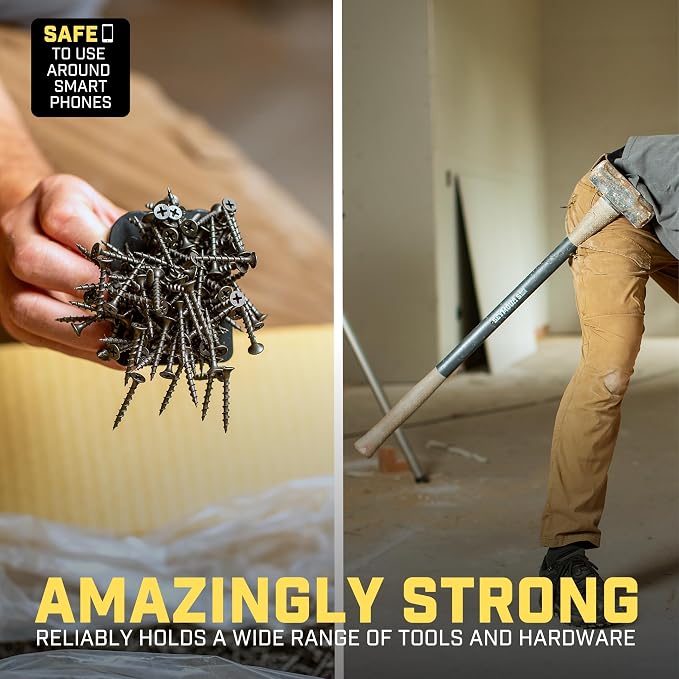 MagMaster | The Original Magnetic Tool Holder - Super Strong - Clip-On Any Belt, Tool Bags or Pocket - Assembled in USA