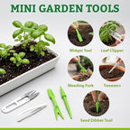 Culinary Vegetable & Herb Seeds Variety Pack - 30 Heirloom Non-GMO Garden Seeds for Planting, Seed Kit with Tools, Made in USA
