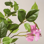5FT Artificial Flowering Tree, Realistic Faux Bougainvillea with Colorful Blooms, Tall Potted Plant in Black Container, Statement Greenery for Living Room, Office & Sunroom, Easy to Place