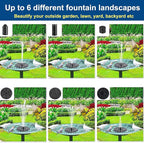 Bird Bath for Outside, Large 28 inch Tall Birdbaths for Outdoors with Solar Water Fountain, Plastic Retro Green Bird Baths Bowl for Outdoor Garden Lawn Yard Patio Hotel Landscape Decor - Wide 20"