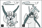 Felco Hoof Trimming Shears (F 50) - High Performance Swiss-Made Steel One-Hand Livestock & Garden Pruners