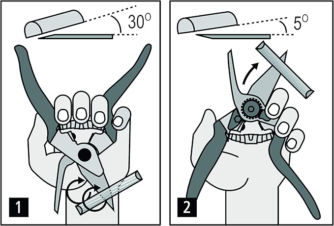 Felco Hoof Trimming Shears (F 50) - High Performance Swiss-Made Steel One-Hand Livestock & Garden Pruners