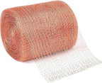 Copper Mesh 5 Inch x 29.5 Ft Copper Mesh for Slugs Rustproof Wire for Slugs Wire Repellent Roll Pet Friendly Plant Protector for Rodent, Bat & Snail..