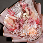 Bonsion Preserved Flowers Gifts for Women, Flower for Delivery, Dusty Rose Gifts fo Her, Preserved Roses Bouquets, Birthday Gifts for Grandma, Mothers Day Flowers for Wife
