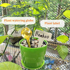 Plant Watering Devices, 6pcs Plastic Plant Watering Globes, Plant Waterer Self Watering Bulbs for Indoor Outdoor Plants