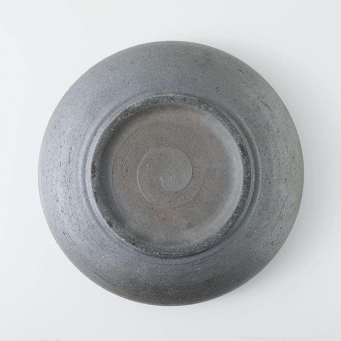 Wazakura Minoyaki Series Round Ikebana Flower Vase Made in Japan, Arrangement Pottery Supplies - Sumi