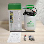 Watering Can Device for Watering Hanging Plant Basket Hard to Reach High Plant Waterer Sprayer 1 Gallon (Green 4L)