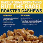 PLANTERS Deluxe Lightly Salted Cashews, Party Snacks, Plant-Based Protein, Quick Snack for Adults, After School Snack, Flavored with Sea Salt, Kosher, 1lb 2.25oz