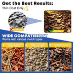 Mulch Glue 2 Gallon - Ready to Use Rock Glue for Landscape - Pet Safe & Plant Safe, Fast-Dry No Dilution - Spray for Gravel/Pebbles/Stones for Outdoor Gardens