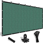 Shade&Beyond 90% Sun Shade Cloth with Grommets, 10' X 10' Pergola Shade Cover Canopy, Mesh Tarp Sun Screens for Patio, Outdoor, Garden, Backyard, Green
