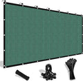 Shade&Beyond 90% Sun Shade Cloth with Grommets, 10' X 16' Pergola Shade Cover Canopy, Mesh Tarp Sun Screens for Patio, Outdoor, Garden, Backyard, Green