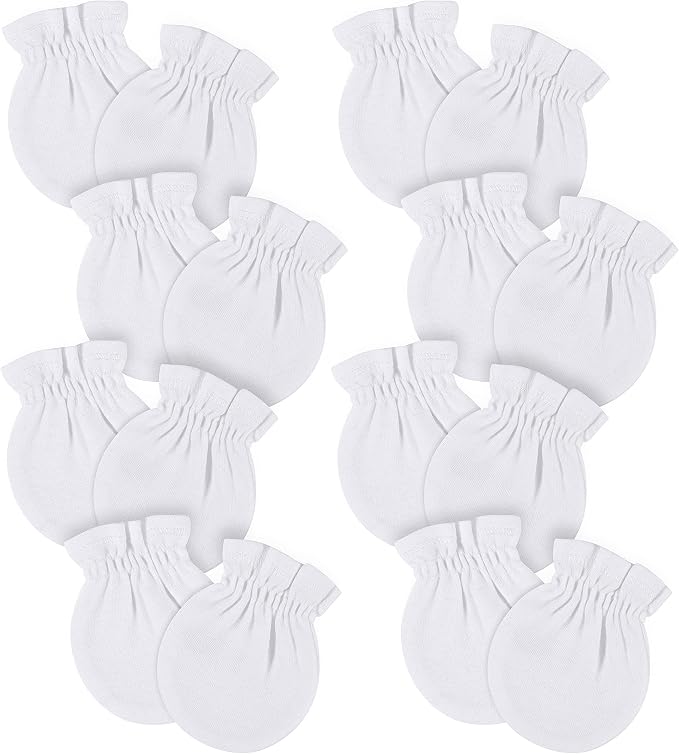 Gerber Baby 8-pack and 12-pack No Scratch Mittens