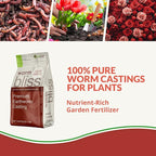 Coco Coir 650gm Bricks + Worm Castings + Mycorrhizal Inoculant + Neem Meal Fertilizer + Organic Biochar for Plants - All Natural Soil Amendments for Plants - Organic Coco Coir for Plants & Gardening