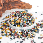 CJGQ 2.4lb Aquarium Gravel for Plants, 1/4Inch Fish Tank Gravel for Succulent Cactus and Bonsai, Decorative River Rocks Pebbles for Gardening, Flower Pots, Landscaping,Terrarium
