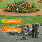 Coco Coir Mulch for Landscaping, 16x40 Inch Coconut Fiber Grass Seed Mat Roll, Coco Liners for Planters and Pet Pad, Plant Covers from Animal Dirt and Tree Protectors