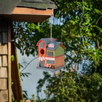 Yinns Bird House for Outside, Birdhouses for Outdoors Nesting, Decorative Coffee Store House Bird Houses for Yard Garden Decor, Water Proof