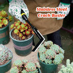 Kemaier Garden Tool Set - Featuring a Heavy-Duty Stainless Steel Hand Cultivator, Transplant Shovel, Trowel, Crack Weeder, and Dandelion Weeder - The Ultimate, Unbreakable Gardening Gift