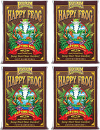 FoxFarm Happy Frog Potting Soil, 2cu ft (Pack of 4) - for Indoor/Outdoor Container Plants, Improves Root Efficiency, pH Adjusted for Optimal Nutrient Uptake - Contains Mycorrhizae and Humic Acids