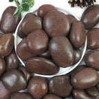 YISZM 40lbs Red River Rocks for Landscaping, 2-3 Inch Natural Pebbles for Indoor Plants, High Polished Decorative Stones Garden Outdoor and Indoor DIY Vase Filler Fish Tank Aquariums