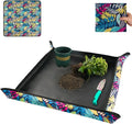 Waterproof Potting Mat for Indoor Plant Transplanting and Dirt Control, Gardenig Gifts for Women, Repotting Mat Succulent Gardening Mat 29.5"x29.5"
