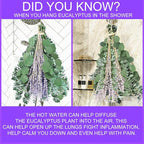 115 PCS Large Dried Preserved Eucalyptus Stems & Lavender Flowers Bundle for Shower, 17'' Real Fresh Hanging Silver Dollar Leaves, Aromatic Self-Care Shower Plants, Natural Fragrance, Home Decor