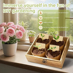 Bonsai Tree Growing Kit - All-in-One plant repotting mat Gardening Tools & User Manual, Unique Gift for Plant Lovers (Seeds Not Included)Gardening Gifts for Women Men Mom Father Birthday Thanksgiving