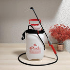 Watering Can Device for Watering Hanging Plant Basket Hard to Reach High Plant Waterer Sprayer 1 Gallon (Red 4L)