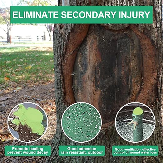 Tree Wound Pruning Sealer Healing Paste Lime Plaster Grease Professional Grade Plant Protector for Roses Fruit Trees Shrubs Bonsai Grafting Wound Care