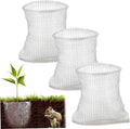 Plant Protectors, 3PCS Gopher Baskets, 12x5.9 Gopher Wire Basket, Stainless Steel Gassers, Reusable Plant Protectors for Plants, Berries, Vegetables, Tree Root Barrier
