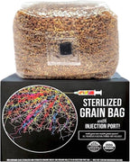 North Spore + Max Yield Bins 'Boomr Bag' Monotub Kit | Complete Dung-Loving Mushroom Grow Kit | Includes Monotub, Sterile Substrates, Coco Coir & Filters - Just Add Spores
