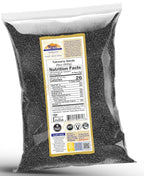 Rani Tukmaria (Holy Basil Seeds) 28oz (800g) Used for Falooda / Sabja Dessert, Spice & Ayurveda Herbal ~ All Natural | Gluten Friendly | NON-GMO | Kosher | Vegan | Indian Origin