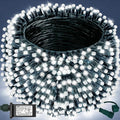 Decute 800LED 272ft Christmas String Lights UL Certified 8 Modes, Waterproof Outdoor Indoor Twinkle Starry Light for Christmas Tree Patio Garden Party Decor, Cool White