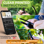 CARPATHEN Drip Irrigation System Kit - Complete Premium Garden Watering System with Adjustable Sprinkler Emitters, 5/16" & 1/4" Tubing and Fittings - Drip Line for Raised Beds, Lawn, Pots, Greenhouse