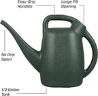 Chapin 48005 Watering Can, Garden, Indoor and Outdoor Plants, Recycled Plastic, Made in USA, Black, 0.5 Gallon, Blue
